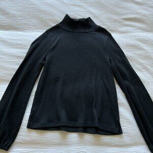 Madewell | Black Mockneck Sweater Size XS
